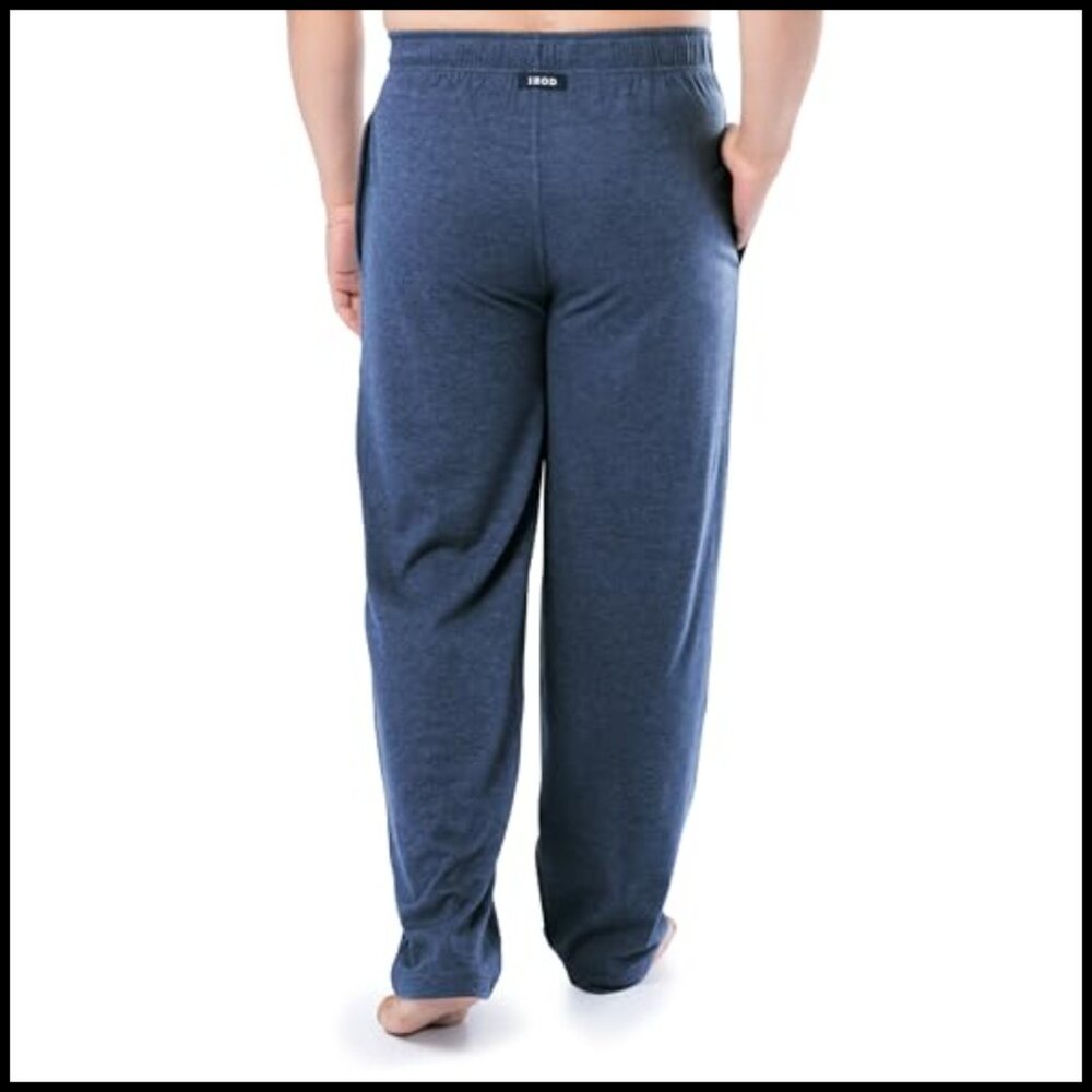 Polyester Blend Sleep Pants with Drawstring Waist… - image 2